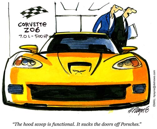 CARtoonCorvetteScoopPorsches022310